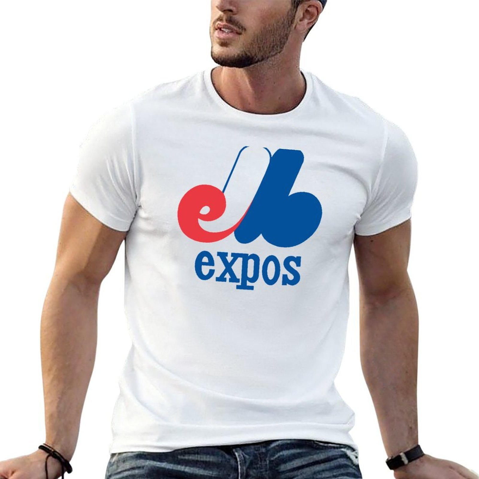 Vintage Fashion Expo - Montreal Beyzbol - Vintage Expos Tişörtü