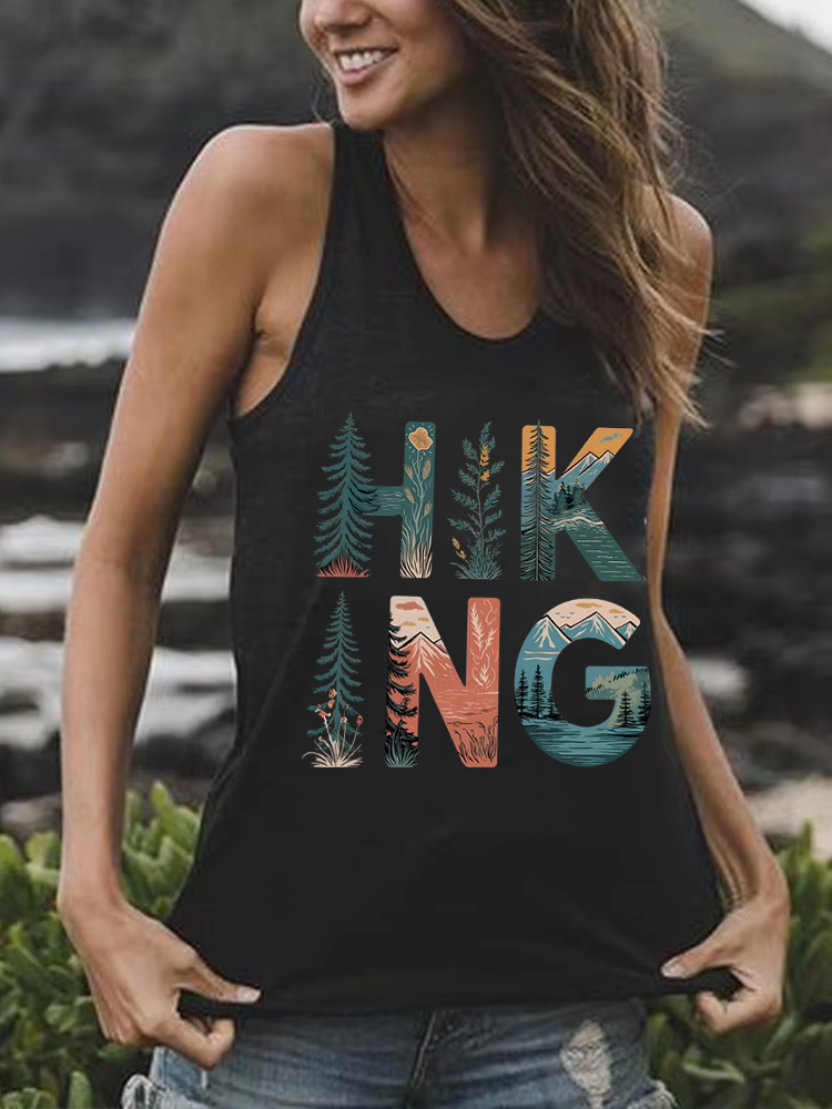 Vintage Fashion Gen Z - Vintage Yürüyüş Racerback Tank Top Kadın