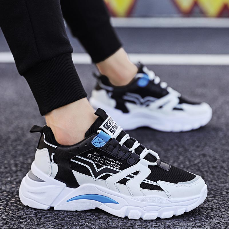 Vintage Fashion Online Store - Büyük boy tıknaz yükseklik adam Sneakers