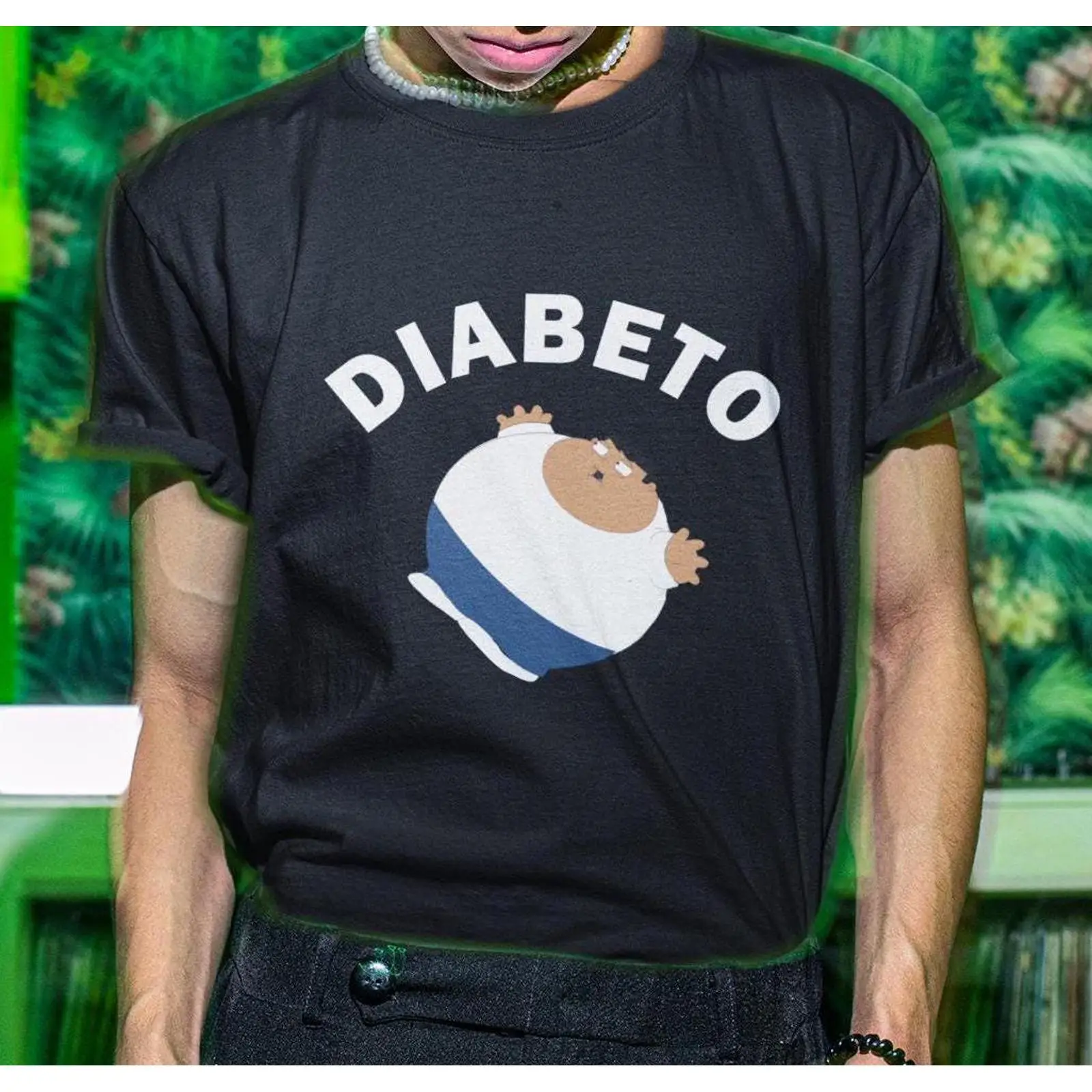 Vintage Fashion Gen Z - Diabeto T Shirt Komik Arkadaşlar İçin