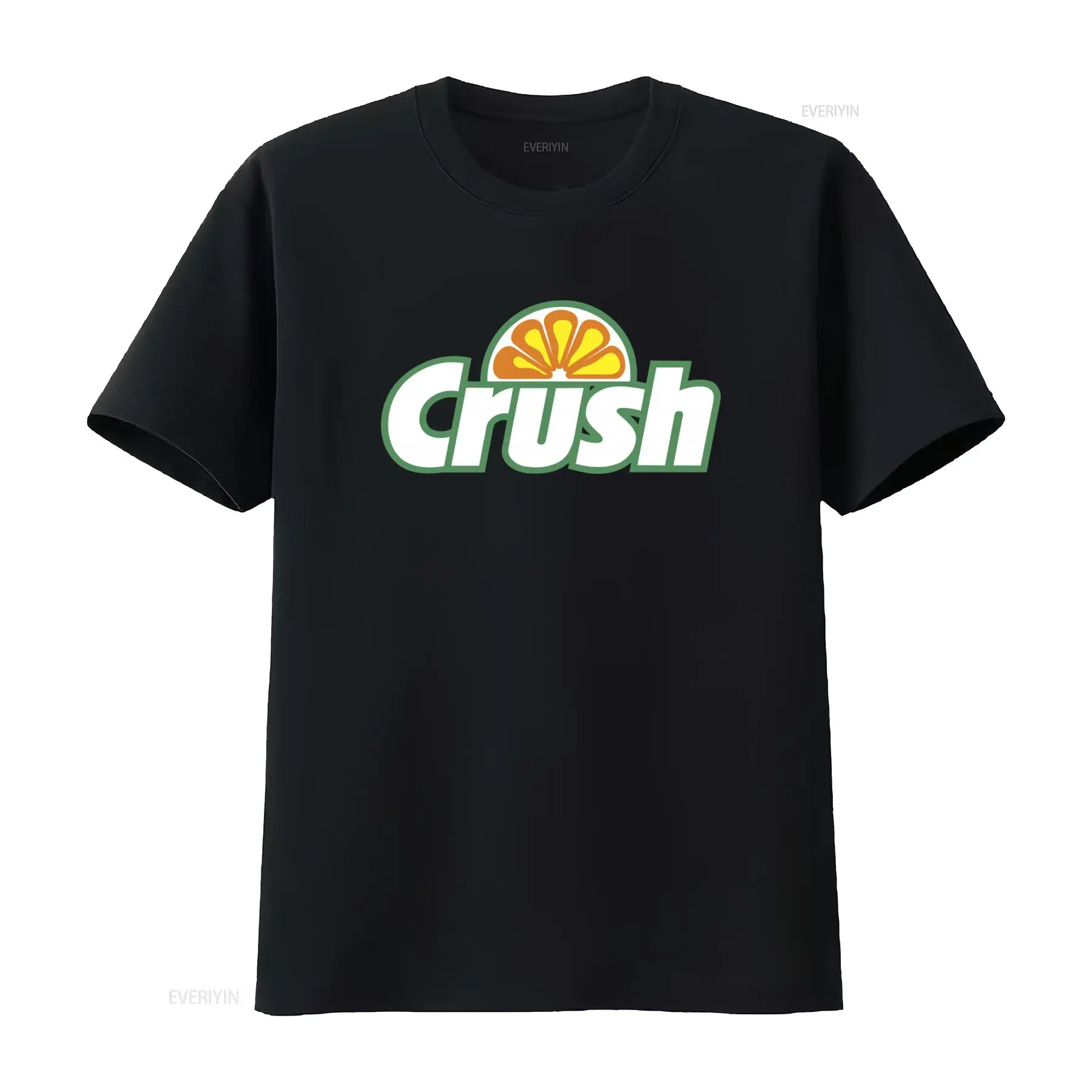 Vintage Fashion Logos - Retro Stil Orange Crush Logolu Tişört