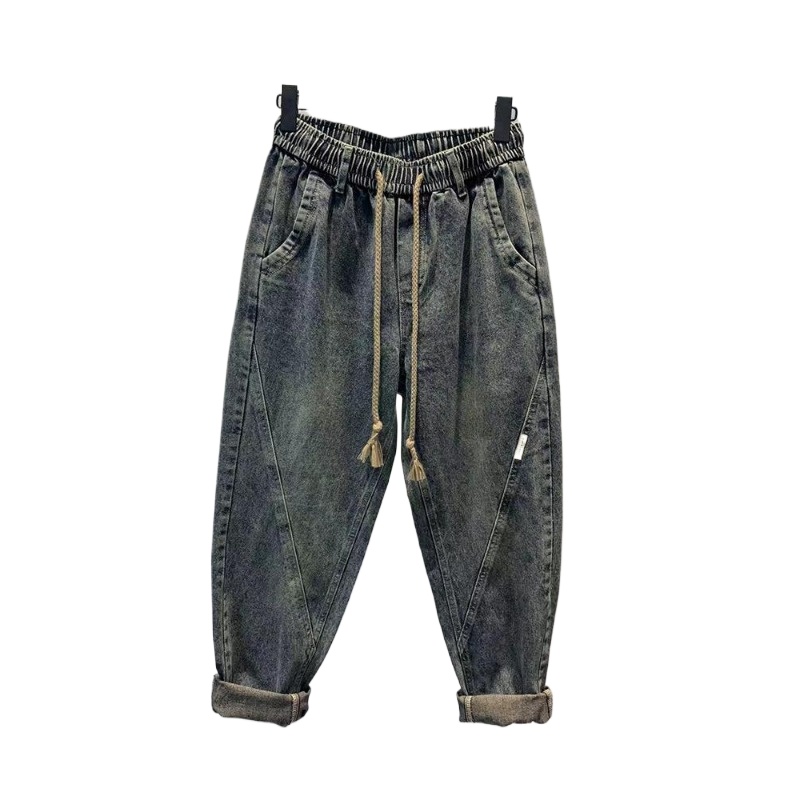 Retro Track Pant - İlkbahar Sonbahar 2025 Kore Tarzı Gevşek