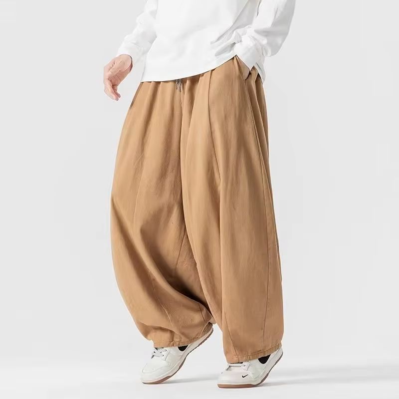 Retro Track Pant - Japon Tarzı % 100% Pamuk Erkek