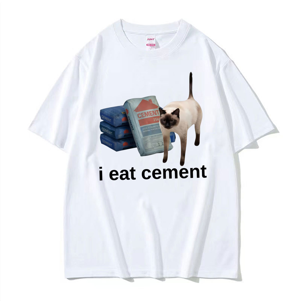 Komik Ben Çimento Yiyorum Kedi - Vintage Fashion Gen Z incelemesi ve fiyatı