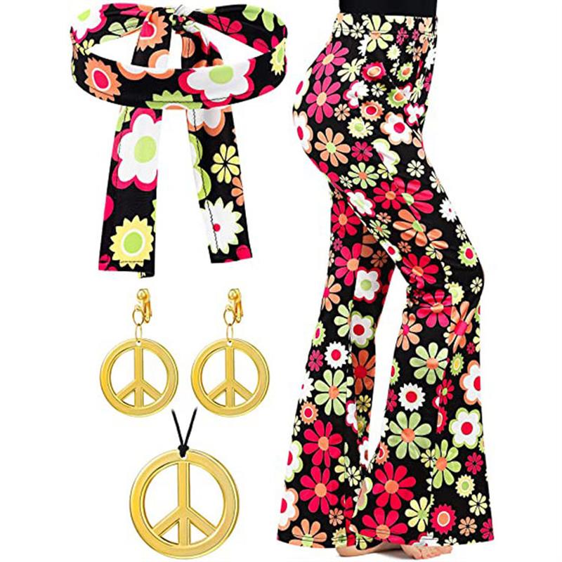 Bohem Desenli Geniş Paçalı Pan - Wide Leg Trouser 70S incelemesi ve fiyatı