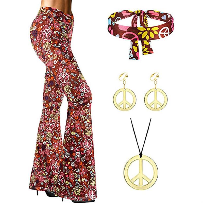 Bohem Desenli Geniş Paçalı Pan - Wide Leg Trouser 70S incelemesi ve fiyatı