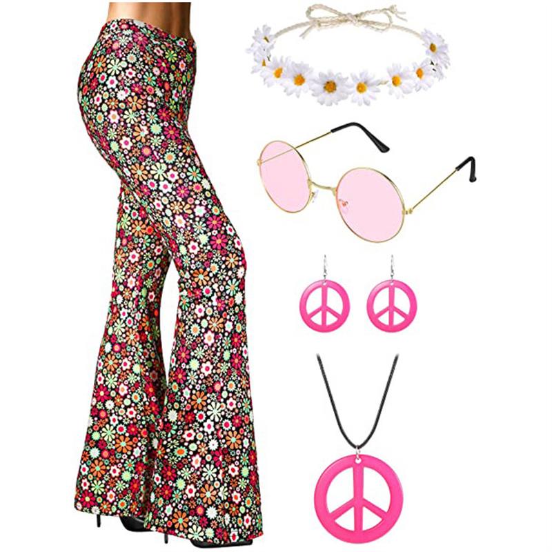 Bohem Desenli Geniş Paçalı Pan - Wide Leg Trouser 70S incelemesi ve fiyatı