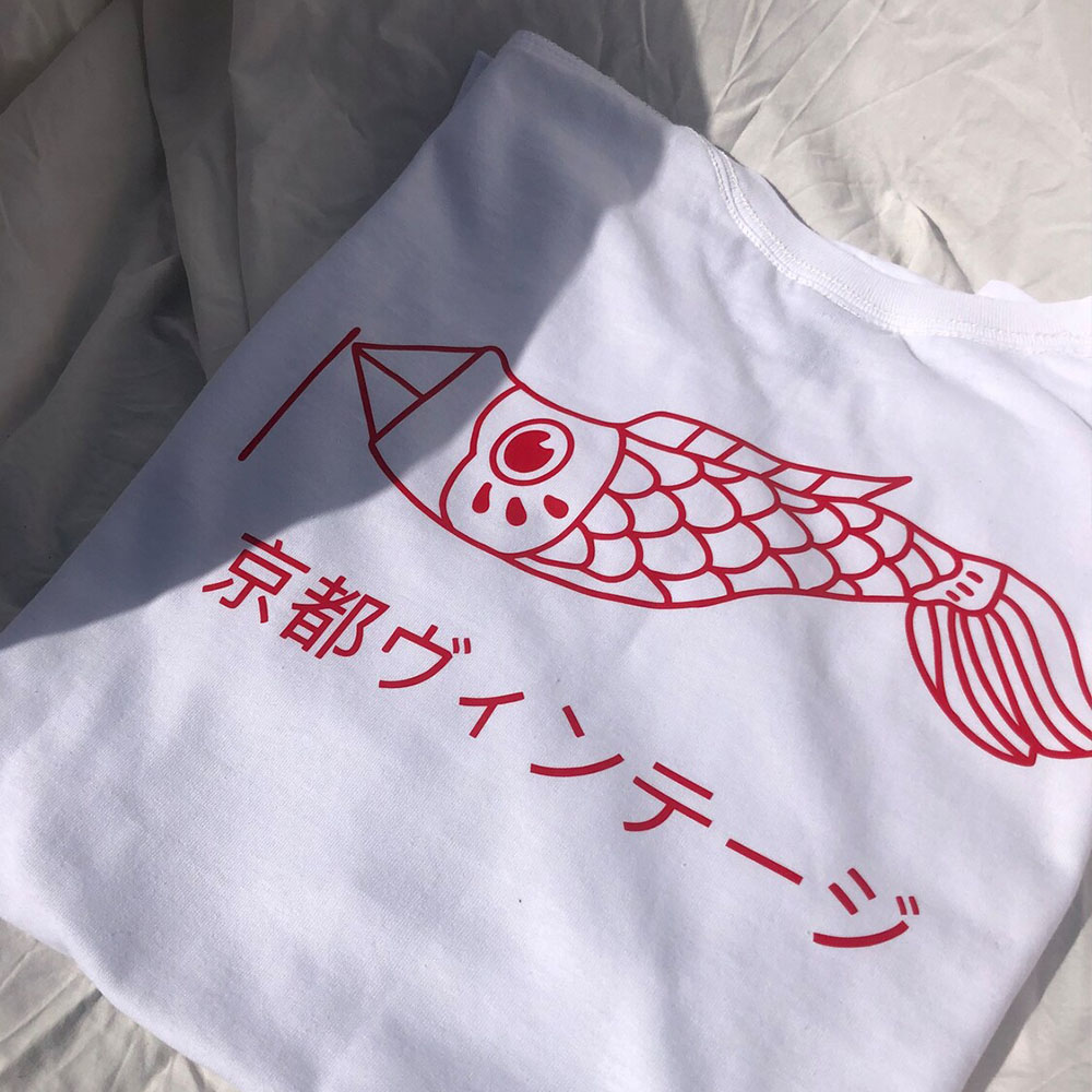 Kyoto Vintage stil beyaz baskı - Vintage Fashion Kyoto incelemesi ve fiyatı