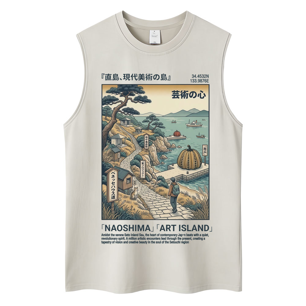 Japon tarzı Kyoto grafik tankı - Vintage Fashion Kyoto incelemesi ve fiyatı