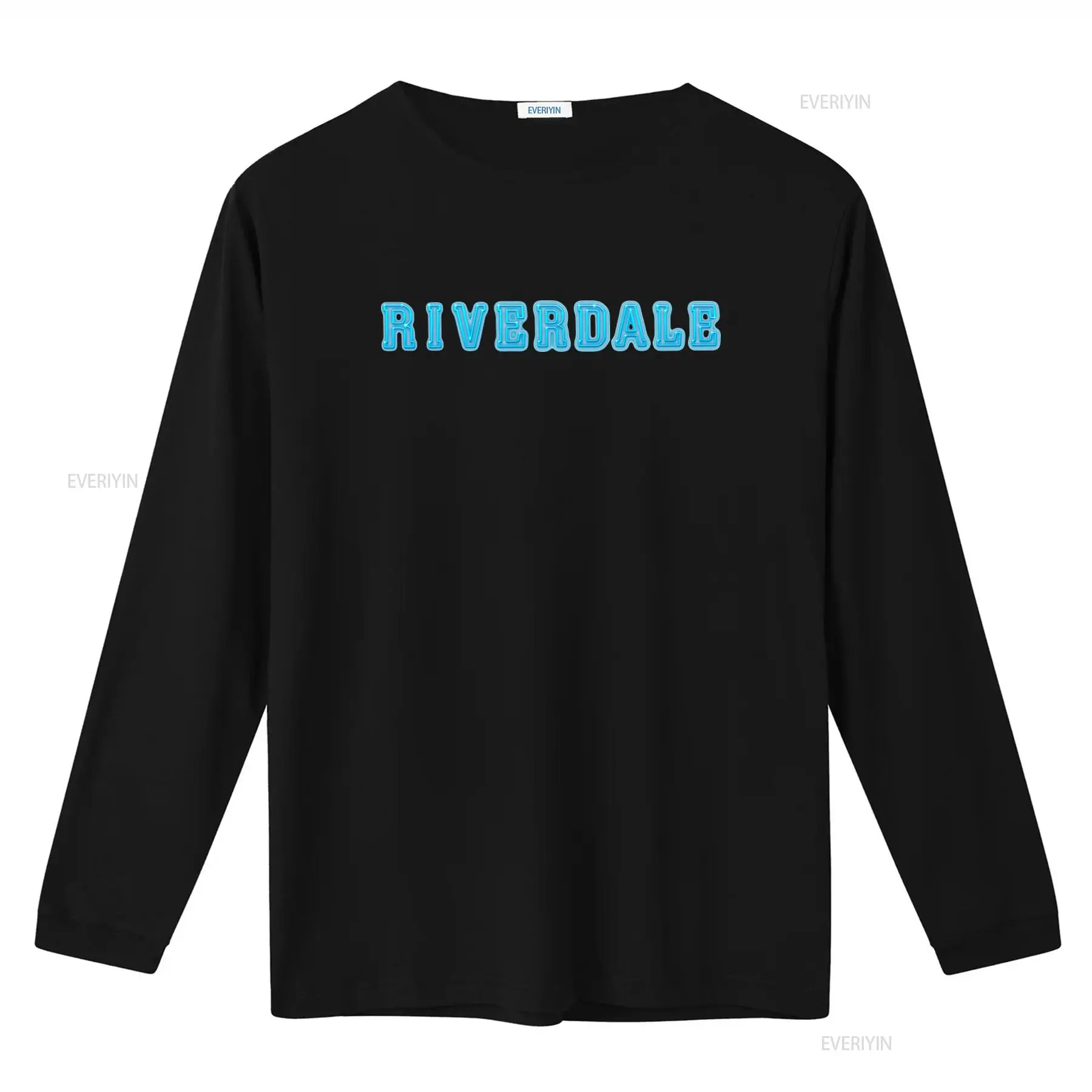 Riverdale Logosu Neon Mavi Bas - Vintage Fashion Logos incelemesi ve fiyatı