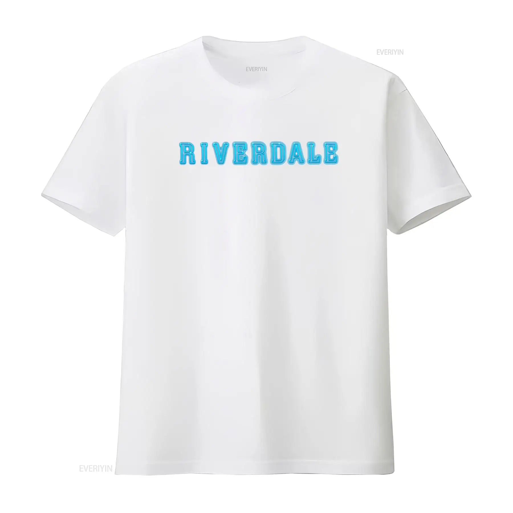 Riverdale Logosu Neon Mavi Bas - Vintage Fashion Logos incelemesi ve fiyatı