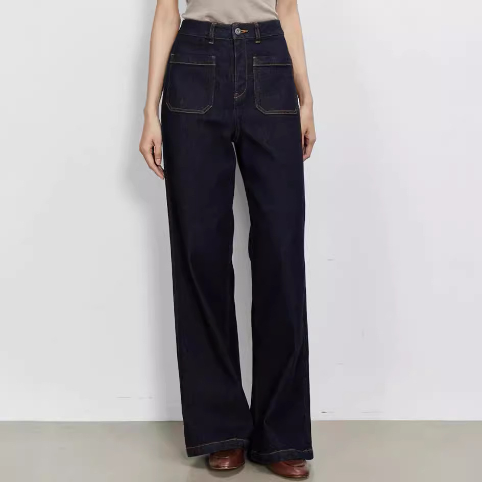 Yüksek Bel Geniş Paça Mavi Kot - Wide Leg Trouser 70S incelemesi ve fiyatı