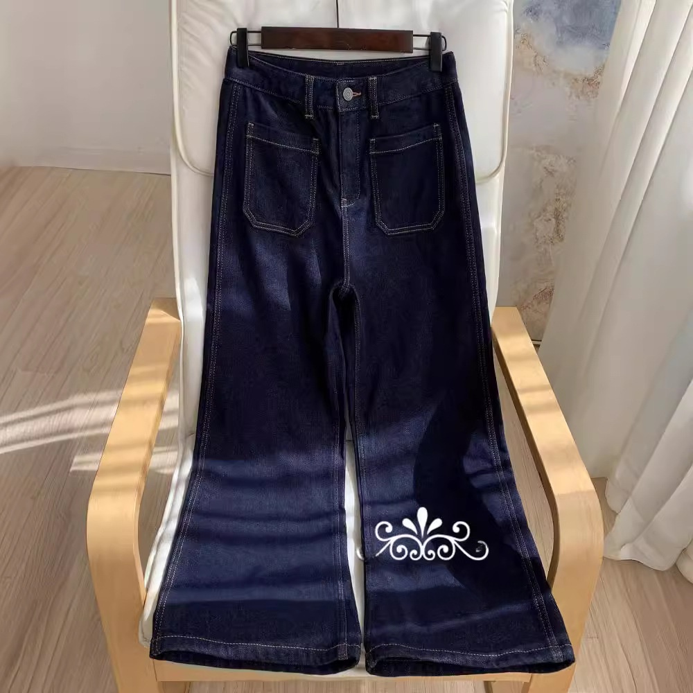 Yüksek Bel Geniş Paça Mavi Kot - Wide Leg Trouser 70S incelemesi ve fiyatı