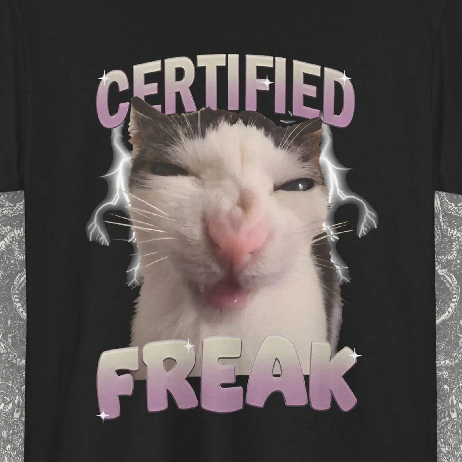 Sertifikalı Çılgın Komik Kedi  - Vintage Fashion Gen Z incelemesi ve fiyatı