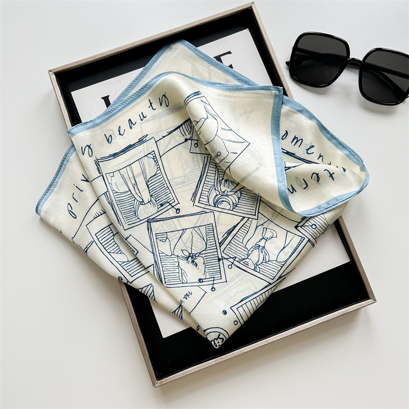 Vintage Eskiz Baskılı Saten Kü - Vintage Fashion Sketches incelemesi ve fiyatı