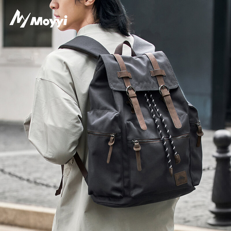MOYYI 27L Büyük Kapaklı Sırt Ç - Vintage Zipper incelemesi ve fiyatı
