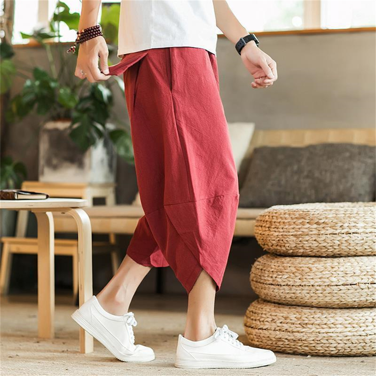 4XL Bol Harem Pantolon Erkek 2 - Retro Track Pant incelemesi ve fiyatı