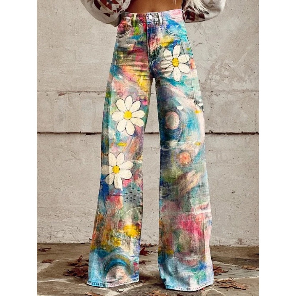 Kadın Sevimli Retro Dalga Papa - Wide Leg Trouser 70S incelemesi ve fiyatı